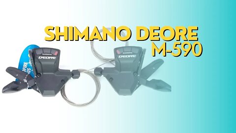 Passadores Shimano Deore M590 - 9 velocidades