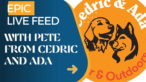 LIVE WITH PETE FROM CEDRIC AND ADA!!!!
