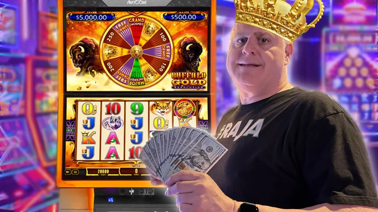 THE BUFFALO KING STRIKES AGAIN! ✦ Max Bet Buffalo Gold MEGA Jackpot!