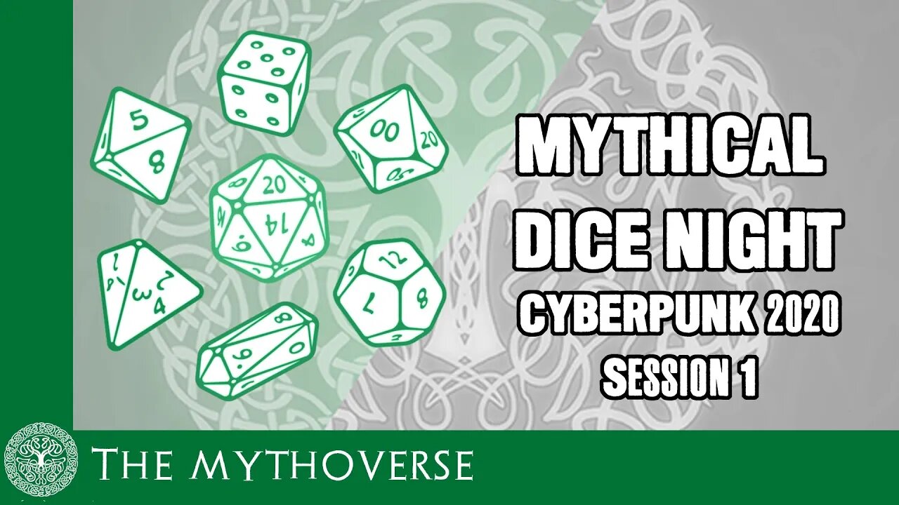 Mythical Dice Night | Cyberpunk 2020 Session 1