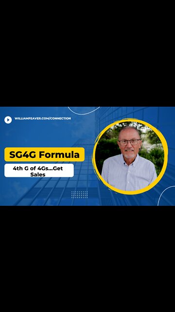 SG4S Formula...4th G...Get Sales