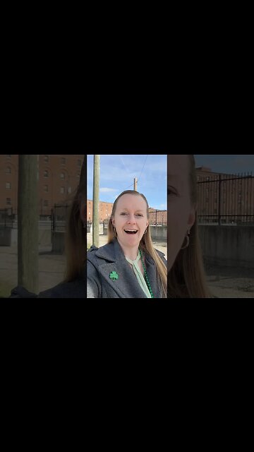 I Wore My Great Grandma's Shamrock Pin in a St. Patrick's Day Parade!