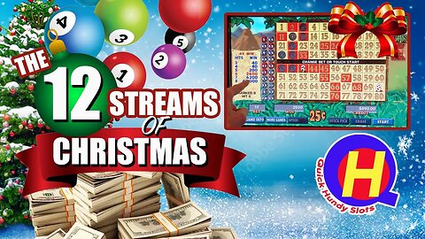 🔴LIVE KENO! Day 7: The Great 8-Spot #12StreamsOfXmas