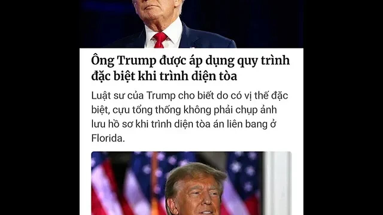 "NÓNG" - "ÔNG TRUMP ĐƯỢC ÁP DỤNG QUY TRÌNH ĐẶC BIỆT KHI TRÌNH DIỆN TÒA" #shorts