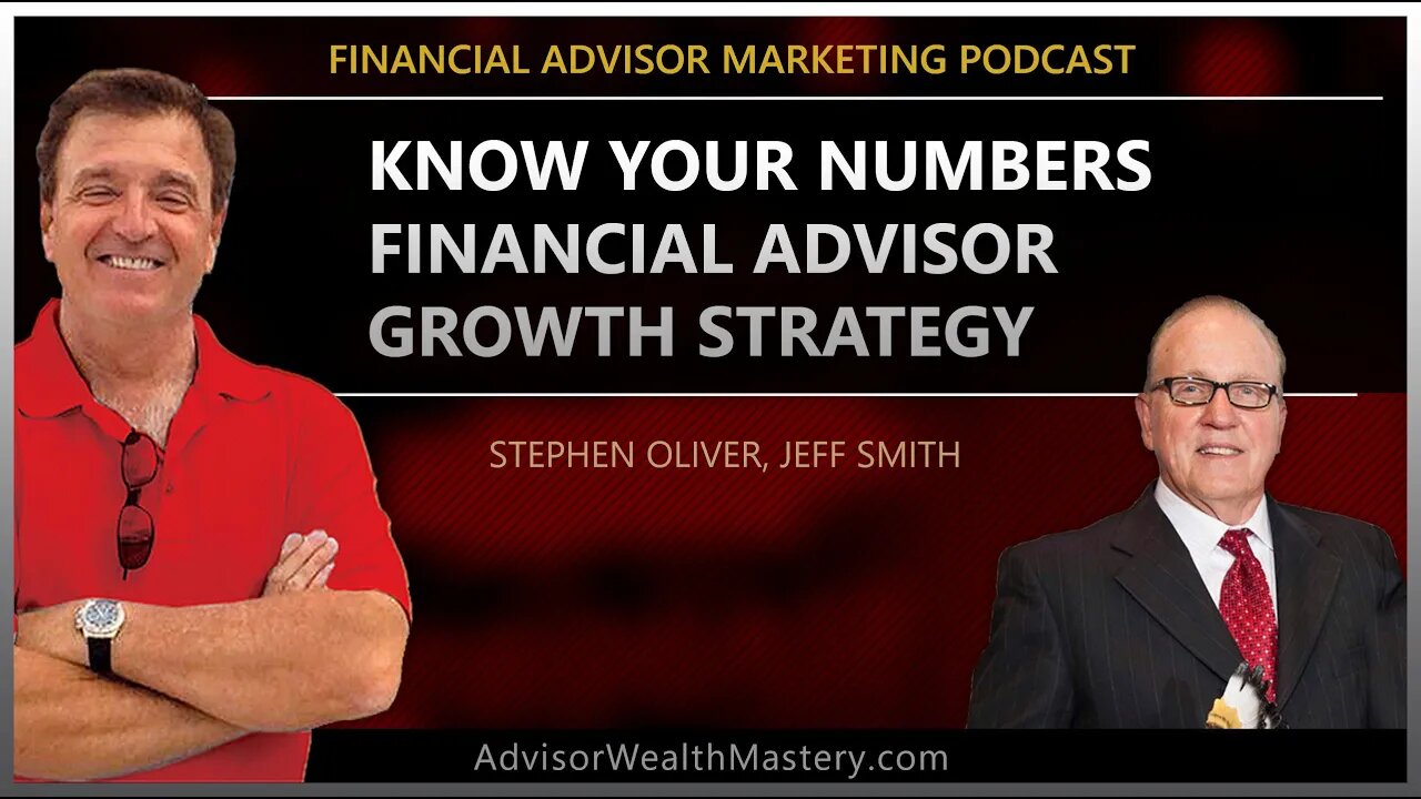 Know Your Numbers Financial Advisor Growth Strategy | Financial Advisor Marketing Podcast