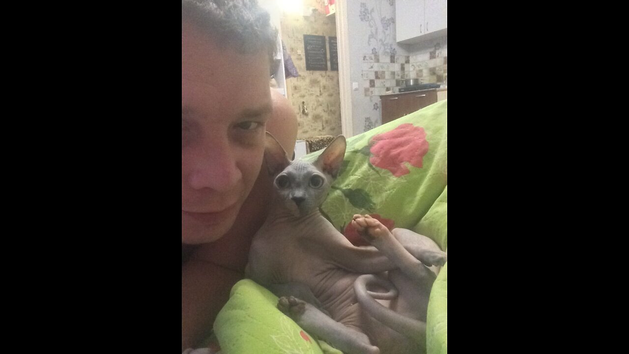 Bonichka is resting after a hard day!