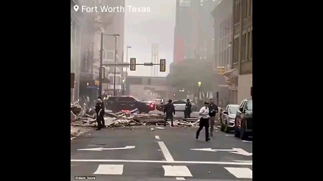 Here we go!! #BidenOpenBorder Large explosion reported - Sandman Signature hotel, Fort Worth.