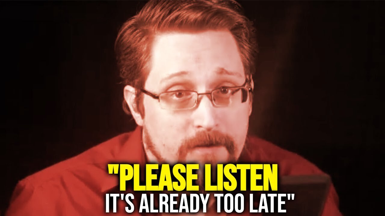 Edward Snowden CRIES "It Will Be Mandatory Next Year"