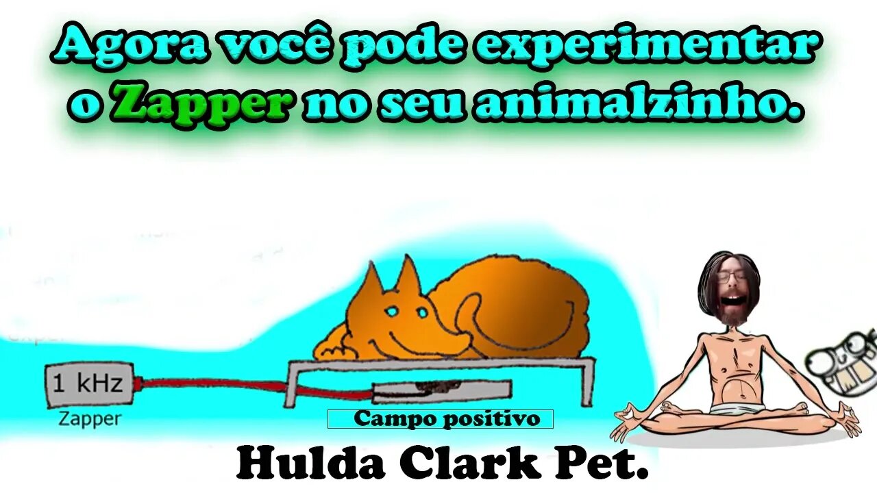 Hulda Clark Zapper para desparasitação animais de estimação.