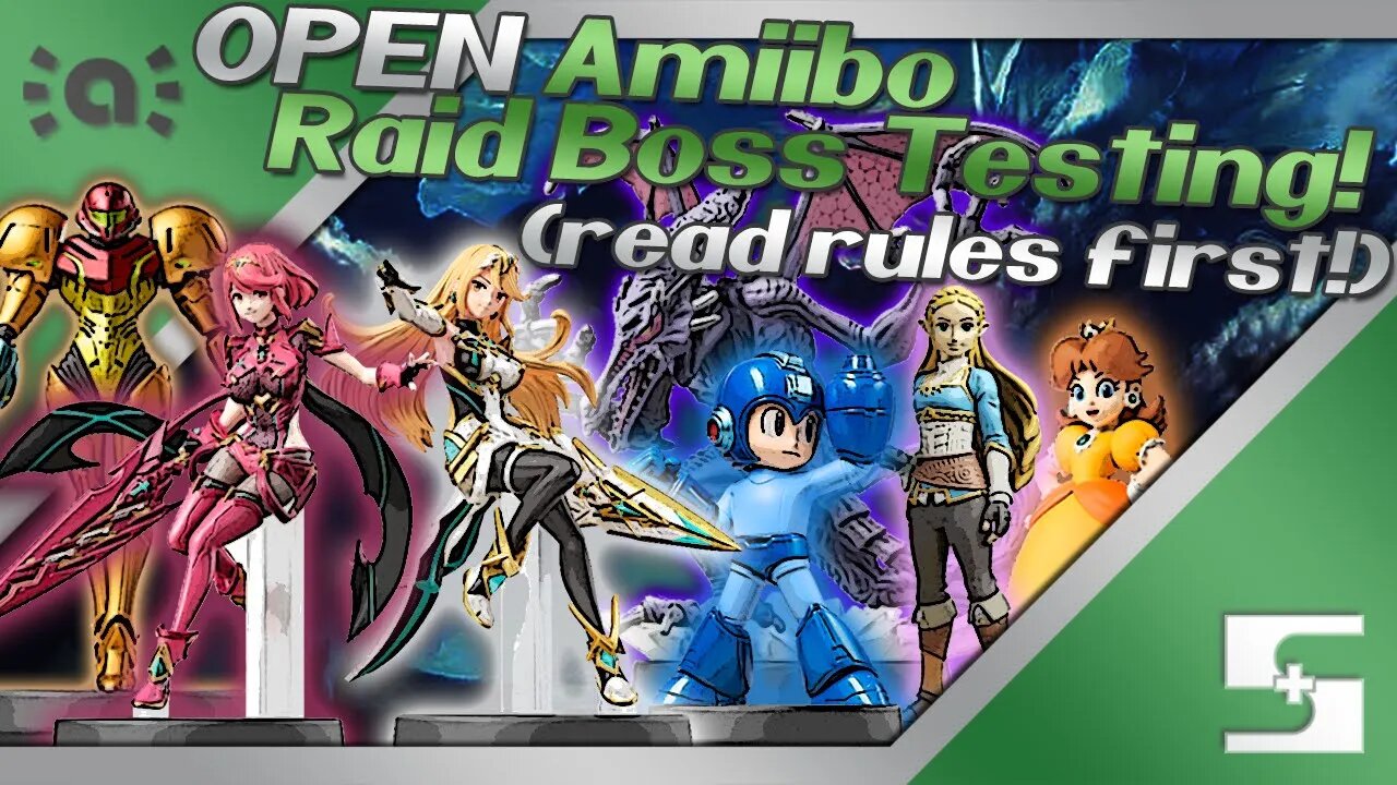 OPEN amiibo Raid Boss Testing (type !rules to read the rules first) (Splice Stream #1099)