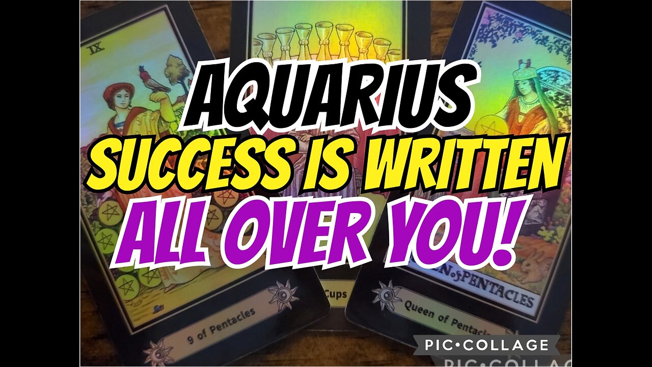 AQUARIUS‼️ SUCCESS is WRITTEN ALL OVER YOU🎇🌠🎇🌠