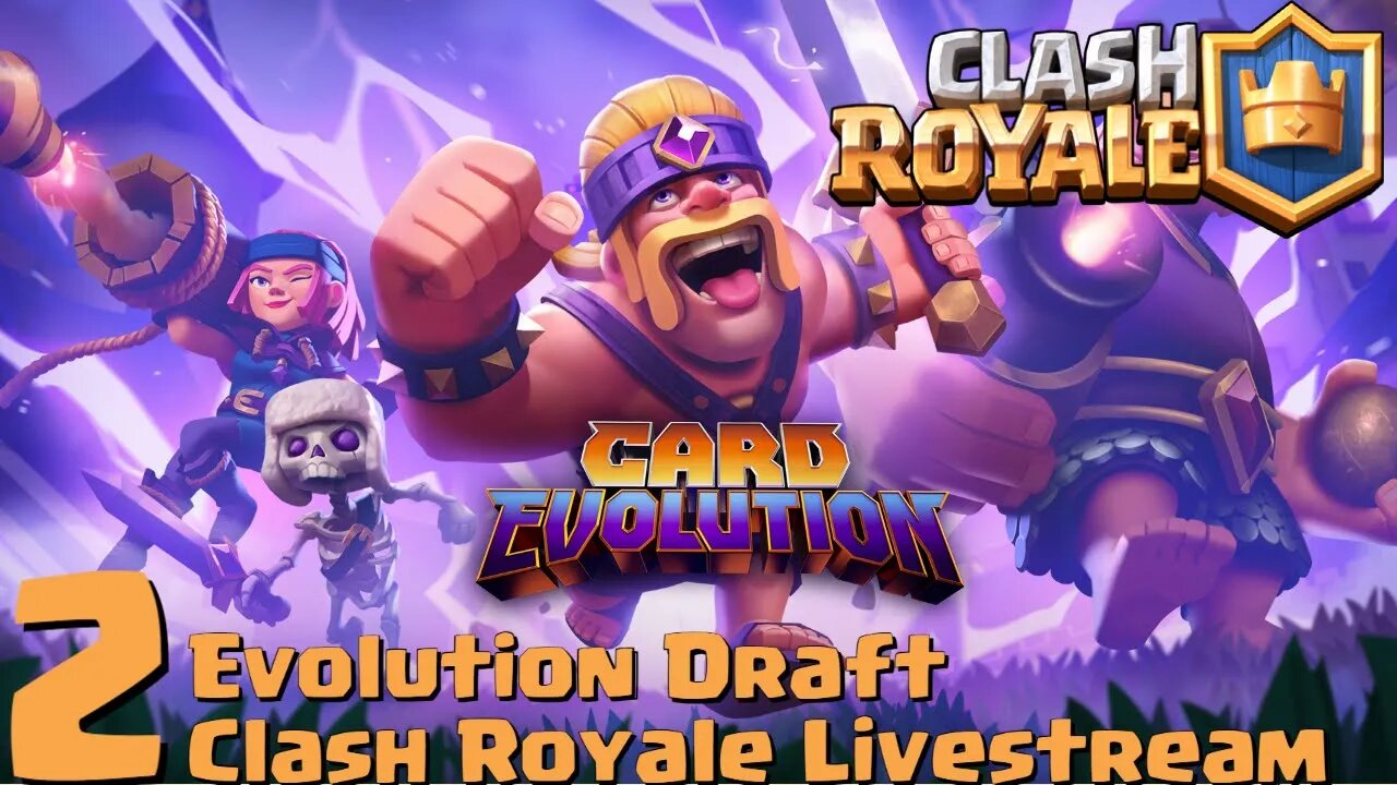 Playing Clash Royale Evolution Draft Cause Bored