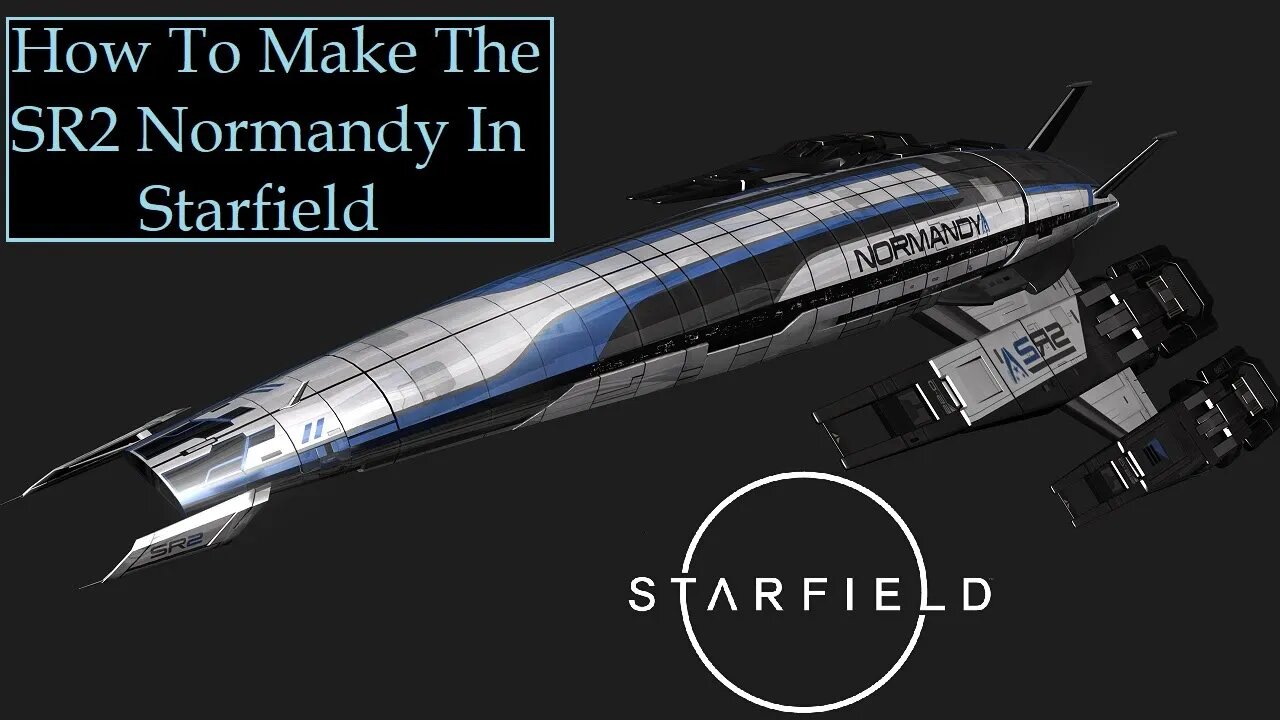 How To Build The SR2 Alliance Normandy In Starfield