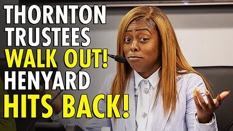 Thornton Township: Supervisor Tiffany Henyard bashes trustees for boycotting meeting