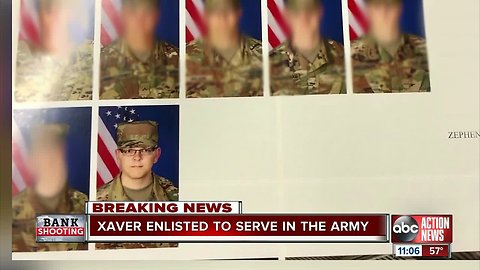 Sebring bank shooting suspect enlisted to serve in Army