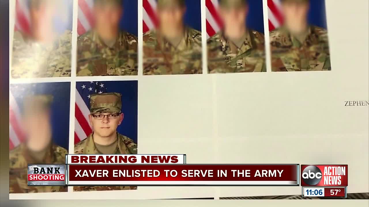 Sebring bank shooting suspect enlisted to serve in Army