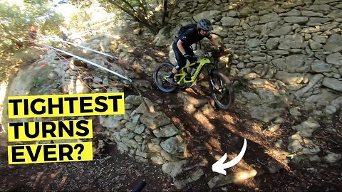 EWS FINALE LIGURE PRACTICE | SMASHING BIKES, STORMS & THE TIGHTEST TURNS EVER