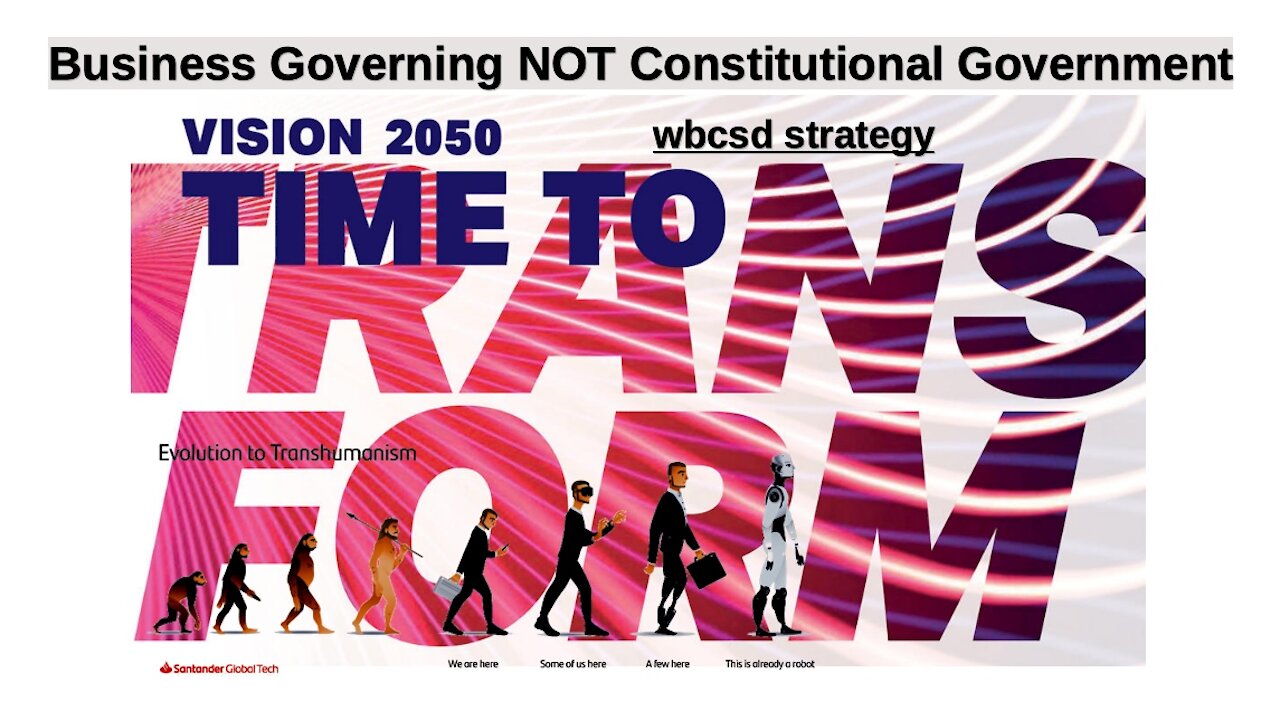 Business Governing Not Constitutional Government