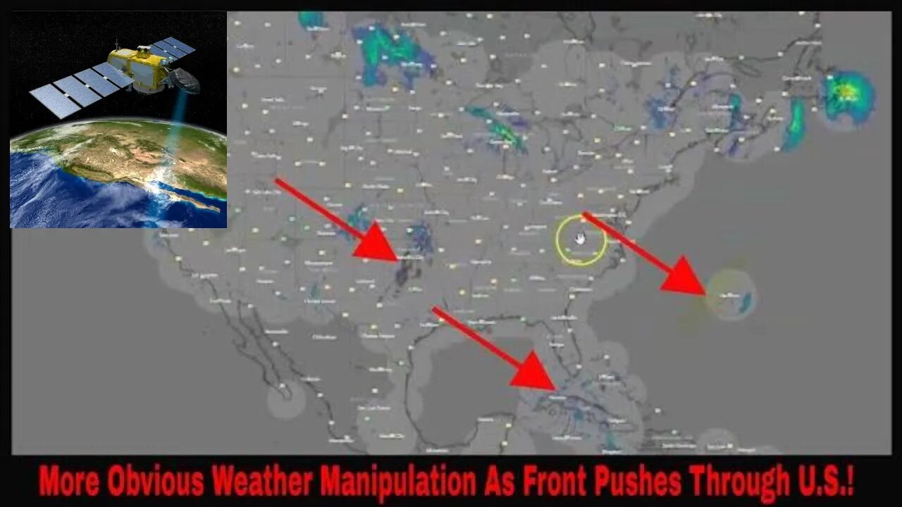 More Weather Manipulation As Front Pushes Through March 21st 2022!