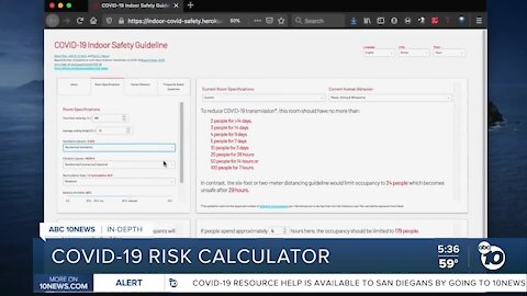 In-Depth: COVID-19 risk calculator