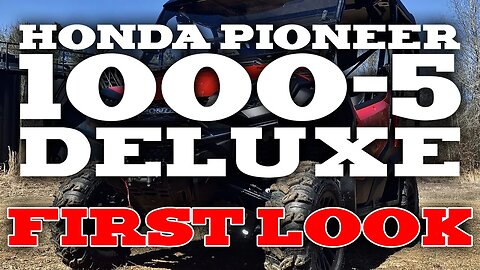 2021 Honda Pioneer 1000-5 DELUXE Montage Video Test Walk-Around