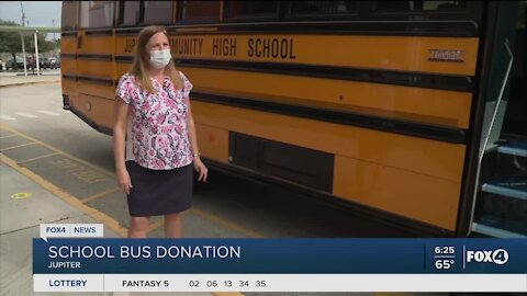 Special needs students get new bus in Jupiter Florida