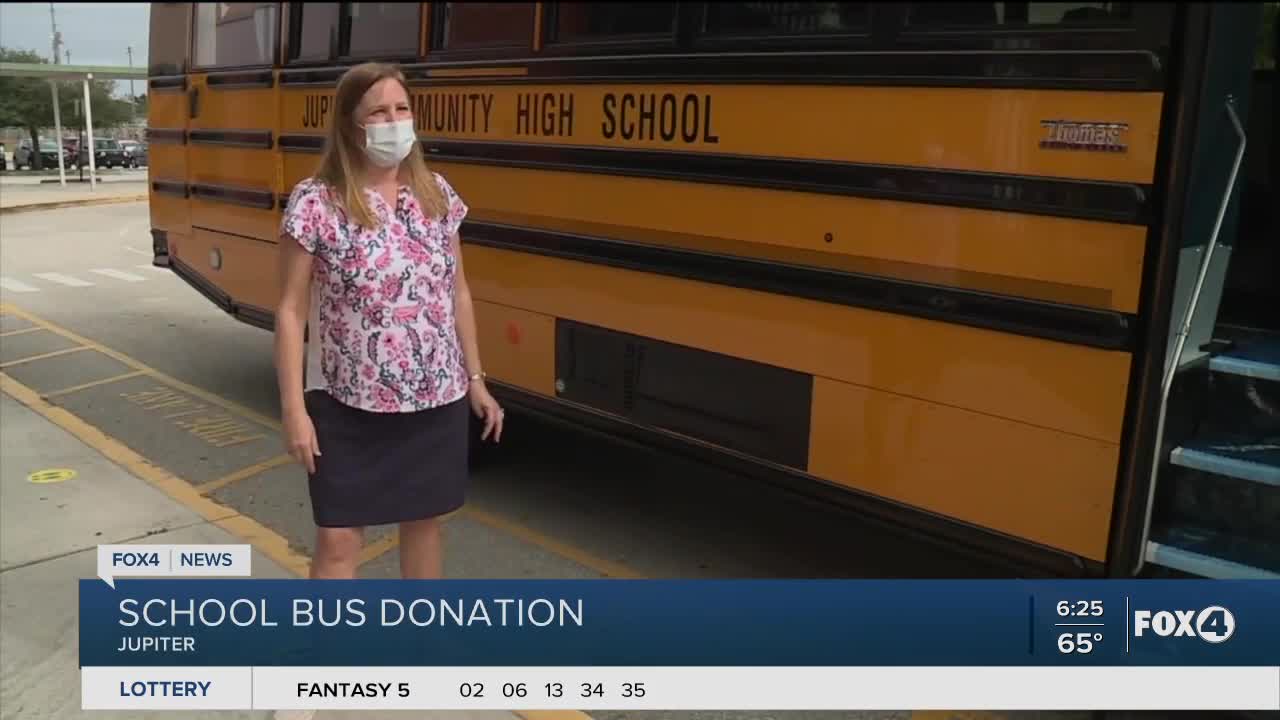 Special needs students get new bus in Jupiter Florida