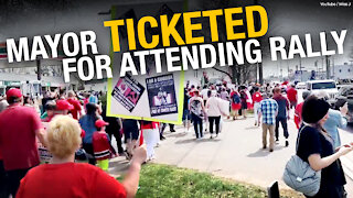 Small town Ontario mayor ticketed for speaking at anti-lockdown rally