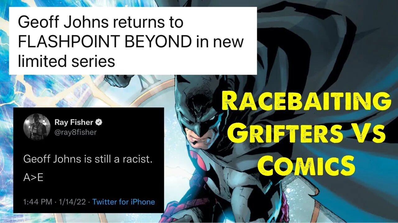 DC Writer Accused Of Racism By Desperate Actor... AGAIN