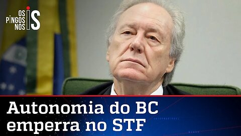 Lewandowski faz o jogo do PT e vota contra autonomia do Banco Central