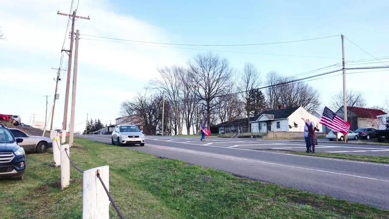 Another convoy arrives at Hagerstown Speedway