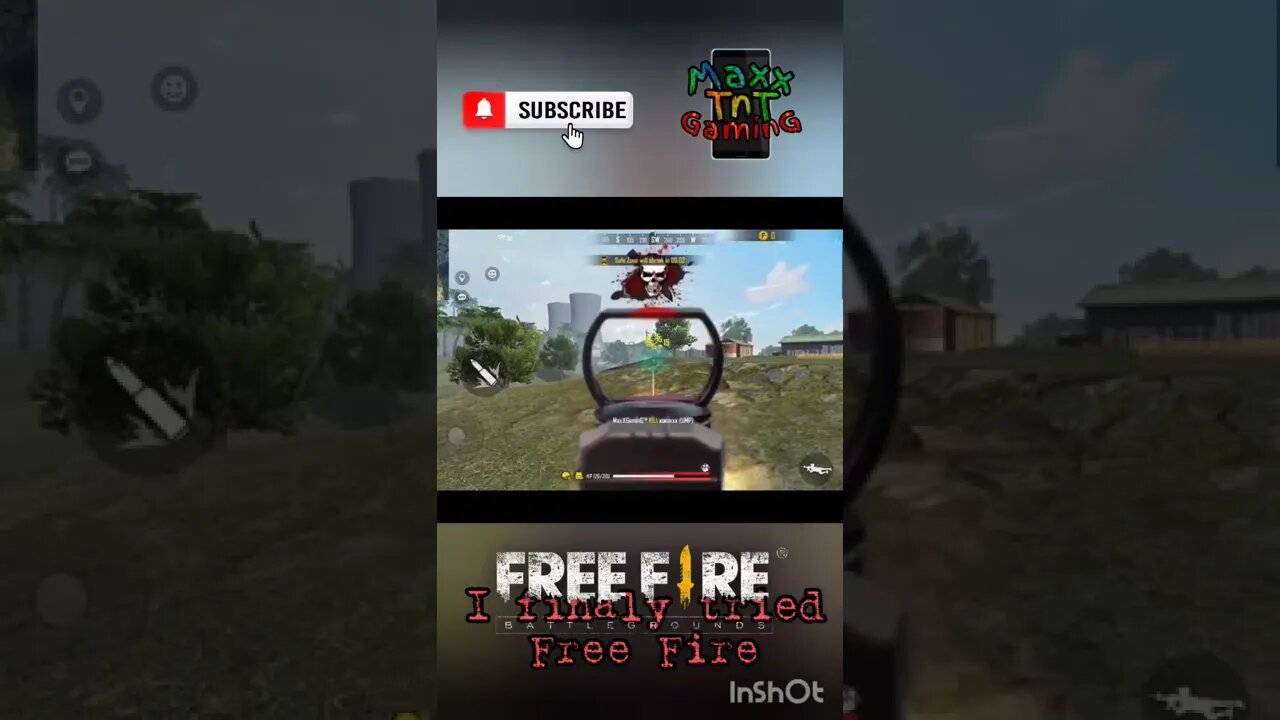 💥I finally tried Free Fire 💥