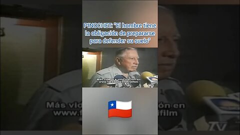 PRESIDENTE PIN OCHET CAPITÁN GENERAL 25 AÑOS COMANDANTE EN JEFE EJÉRCITO AMÓ LA PATRIA PROFUNDAMENTE