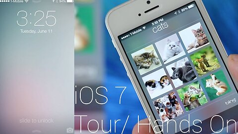 iOS 7 Beta Tour/Hands On (New Design, iRadio, Video Zoom and more!)