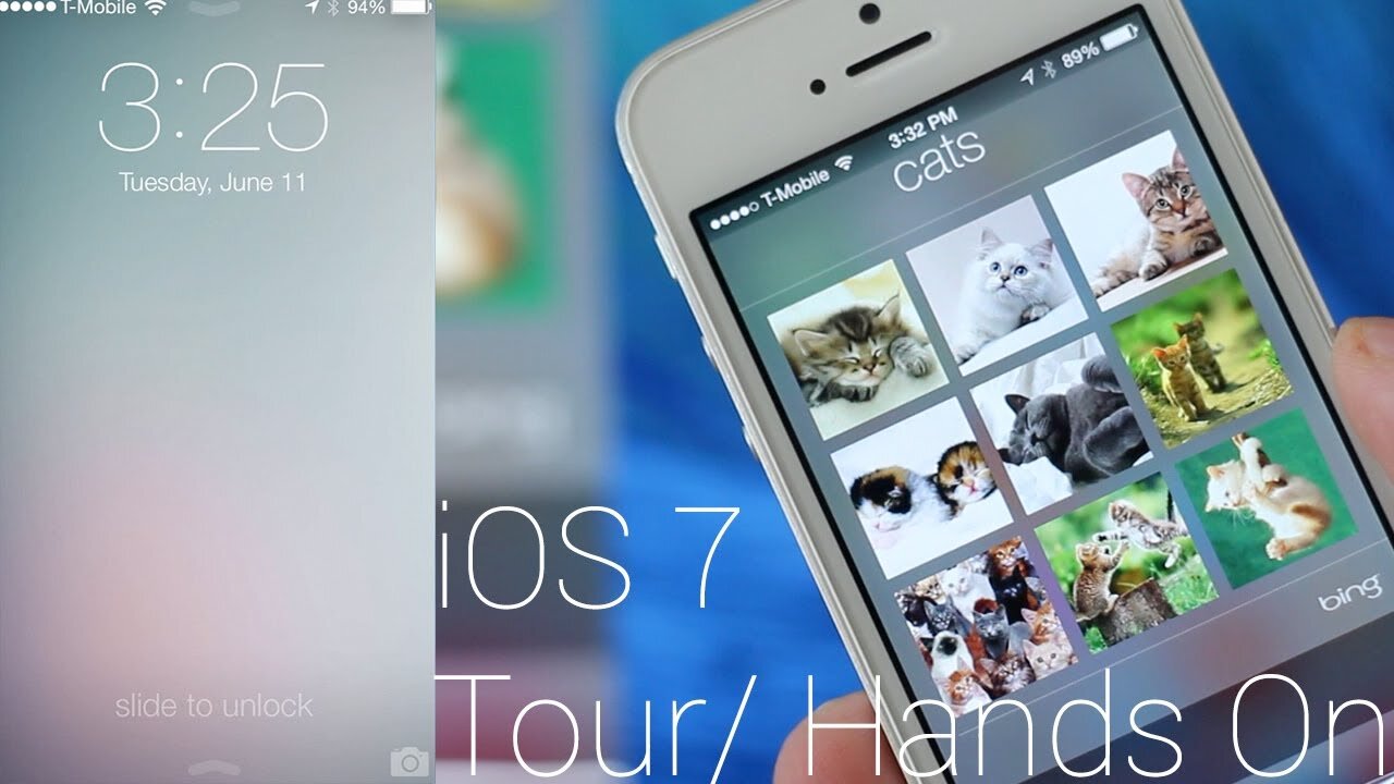 iOS 7 Beta Tour/Hands On (New Design, iRadio, Video Zoom and more!)