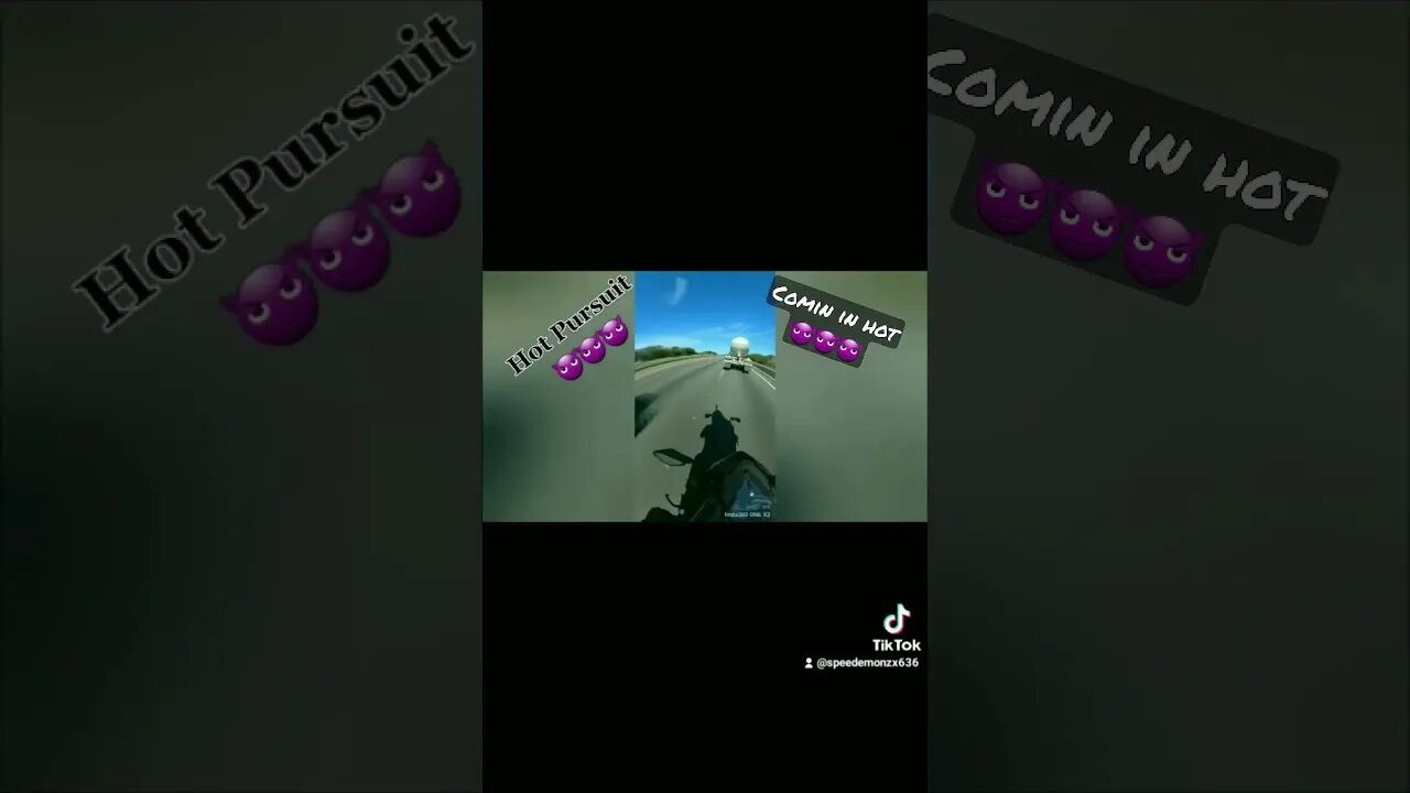 Hot Pursuit... ZX6R Supersport Comin in Hot Version 2 Part 1 @speedemonzx636