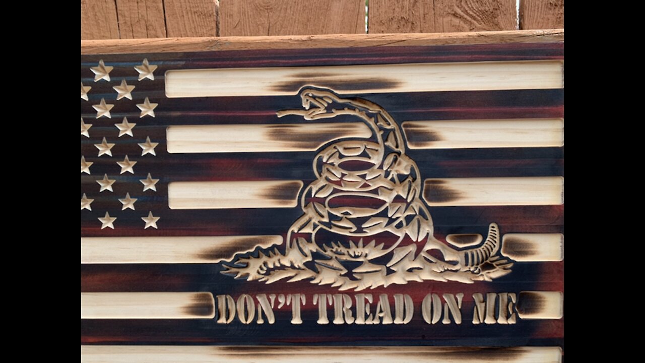 Don’t Tread on Me custom sign