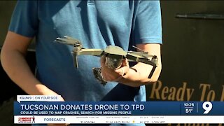 Tucsonan donates drone to the Tucson Police Department