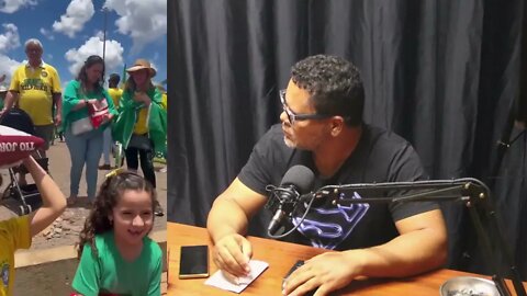 Eu prefiro em manifestação pelo Brasil