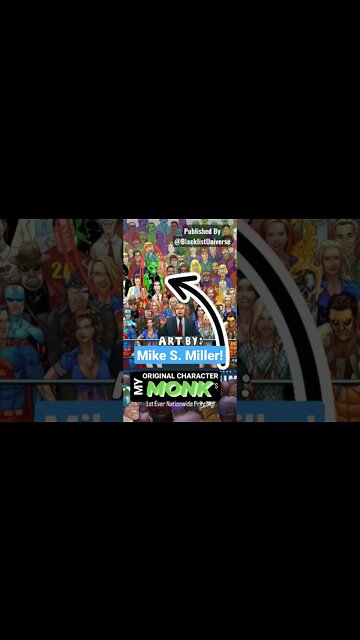 My Character, MONK™'s First Ever Print Appearance!