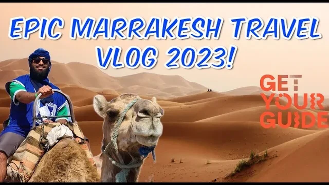 HIKING IN MARRAKESH & RIDING CAMELS IN THE DESERT! | Marrakesh Travel Vlog 2023