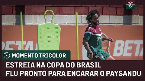 ESTREIA NA COPA DO BRASIL: MARCELO ESBANJA BOM HUMOR E HABILIDADE ANTES DO JOGO CONTRA O PAYSANDU