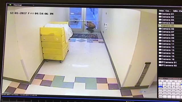 RAW VIDEO - Bakersfield Heart Hospital shooting suspect leaving hospital