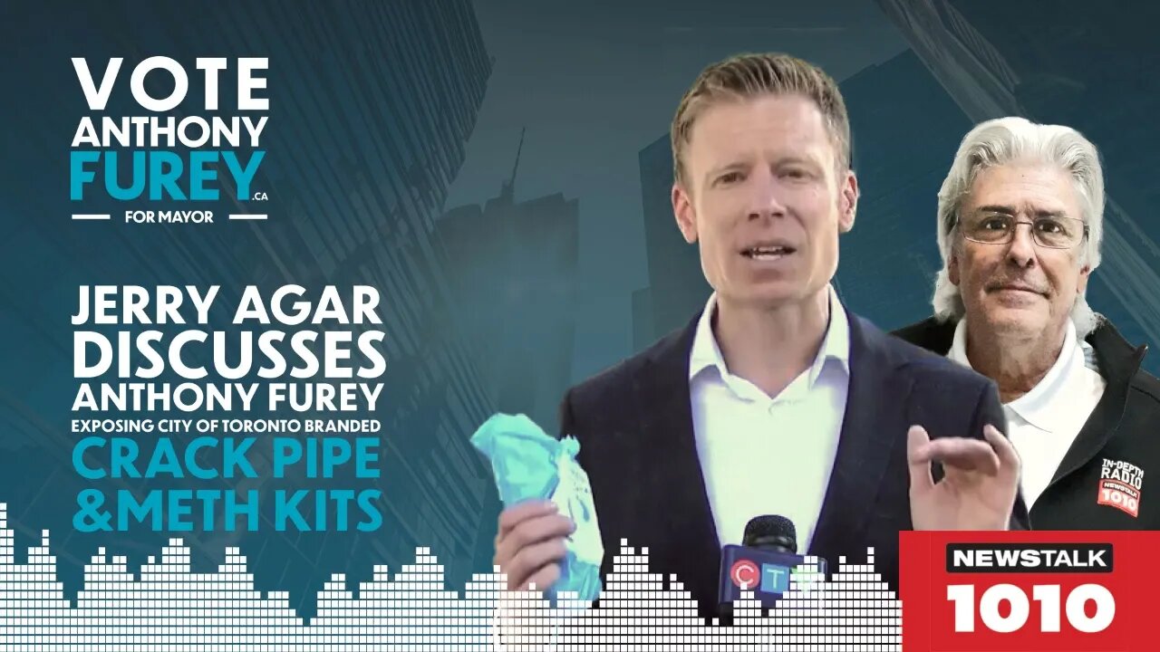 Jerry Agar Discusses Anthony Furey Exposing City of Toronto Branded Crack Pipe & Meth Kits | Part 1