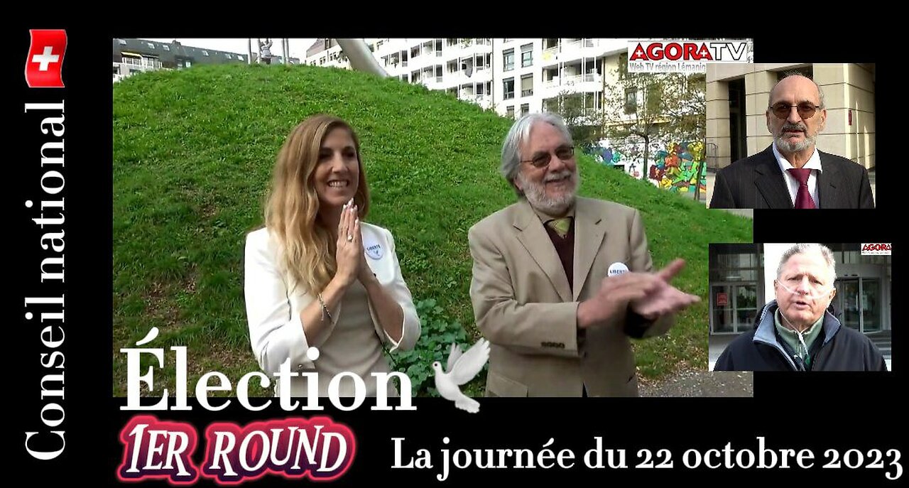 Élection suisse 1er round : la journée du 22 octobre 2023