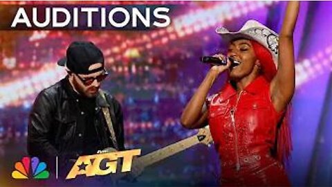 Country Artist Reyna Roberts Sings Original, "Raised Right" | Auditions | AGT 2024