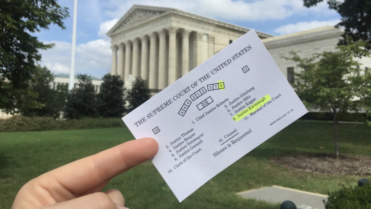 Justice Kavanaugh Hits The Ground Running