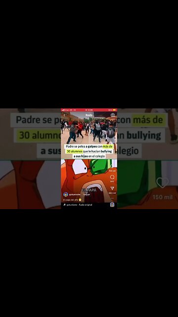 Pai briga com 30 #defesapessoal #kravmaga #segurança #luta #anime #manga #combate #dragonballz