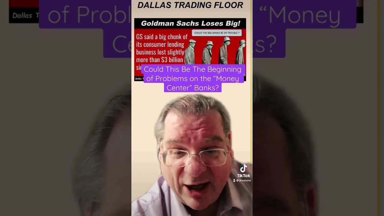 Are “Money Center” Banks Headed for Problems in the Near Future? 🤔 #stockmarket #shortselling