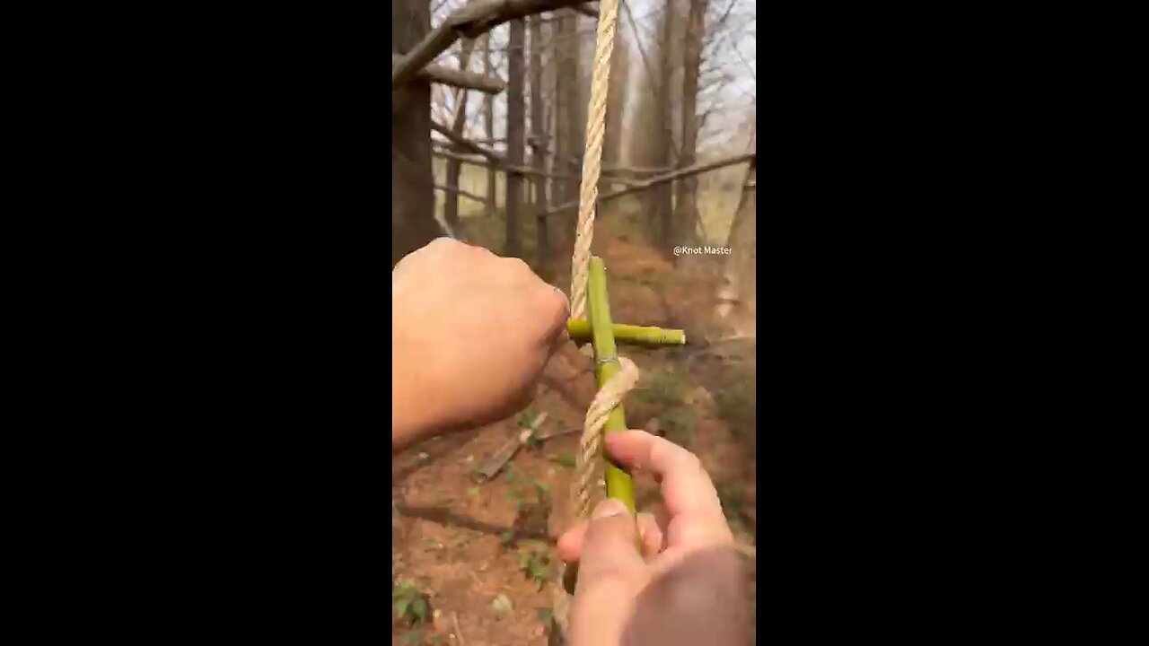 easy trick for knot rope✅💯follow me🙏😍